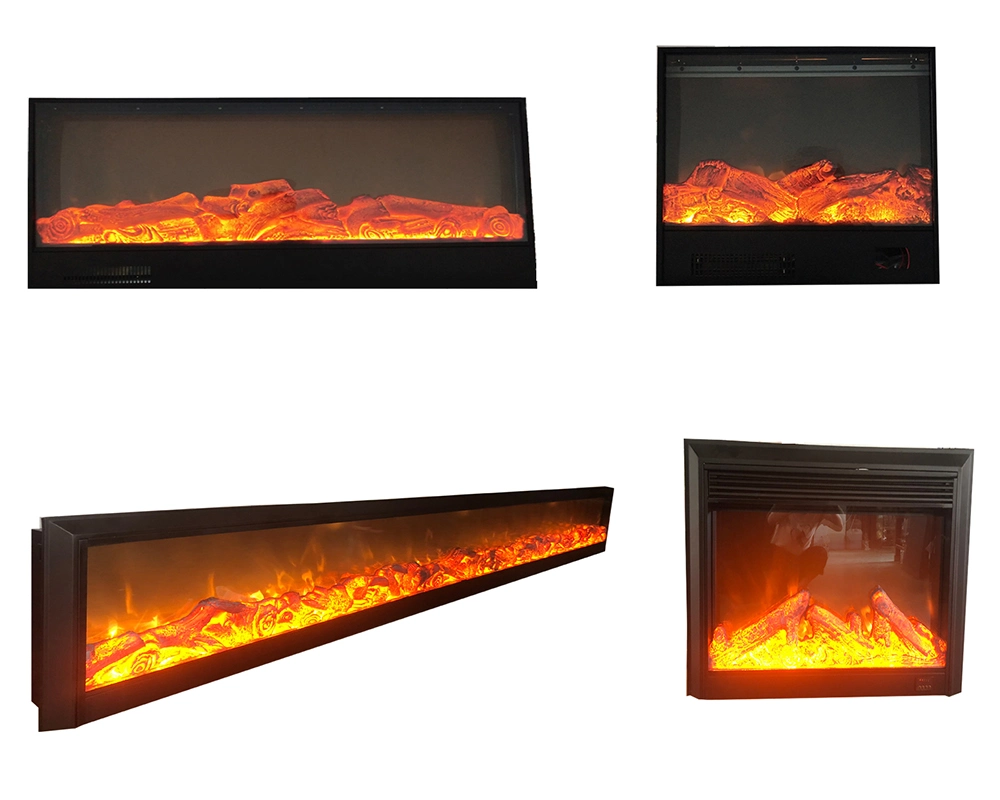 Luxury Super Size Modern Simple 3D Decor Flame LED Electric Fireplace