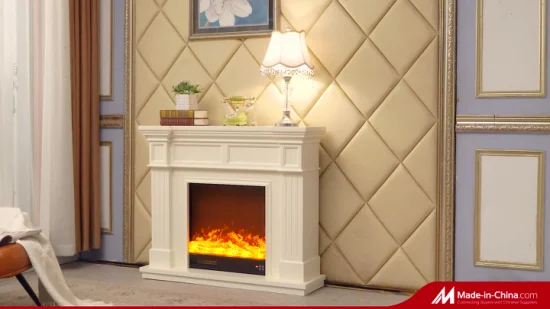 Home Appliance Salon Meubles TV Stand Portable 3D Flamme Chauffage Électrique Cheminée avec Insert à Vendre