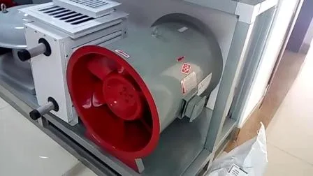 Ventilateur de ventilation à flux axial d'échappement industriel certifié CE pour la lutte contre l'incendie et la fumée